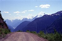 Driving back down towards Hyder and further north