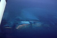 Crossing the Exuma Sound towards Normans Cay