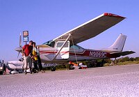 Final Destination Starport Ramp, Orlando-Sanford, mind the heap of baggage...