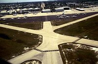 Takeoff at Naples Intl. Airport for a 2h flight across Florida and over the Ocean to Marsh Harbour, Bahamas