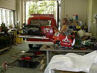 Getting the old one out....