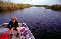 Captain Casche lost in an narrow channel!