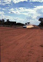 A long drive trough the night towards Kings Canyon